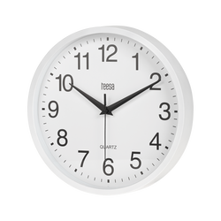Zegar ścienny Teesa 25 cm - biały