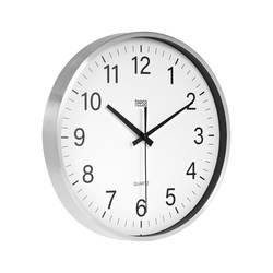 Zegar ścienny Teesa 30 cm - srebrny