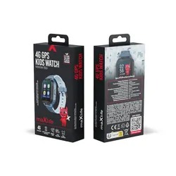 Zegarek smartwatch Maxlife MXKW-350 GPS WiFi dla dzieci niebieski