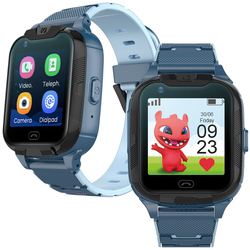 Zegarek smartwatch Maxlife MXKW-350 GPS WiFi dla dzieci niebieski