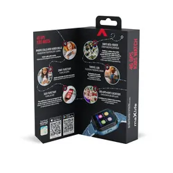 Zegarek smartwatch Maxlife MXKW-350 GPS WiFi dla dzieci niebieski