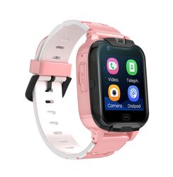 Zegarek smartwatch Maxlife MXKW-350 GPS WiFi dla dzieci różowy