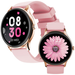 Zegarek smartwatch Maxlife MXSW-100 różowo-złoty