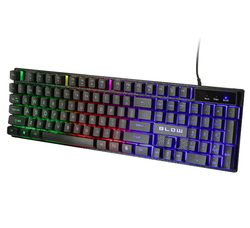 Zestaw klawiatura gamingowa podświetlana   mysz dla graczy BLOW Adrenaline TRIGGER