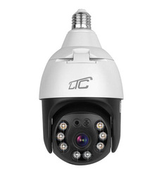 Zewnętrzna kamera obrotowa żarówka E27 Wi-Fi LTC VISION KAM35 5 Mpix