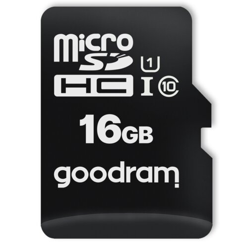 Karta pamięci micro SD GOODRAM 16GB CLASS 10 UHS-I