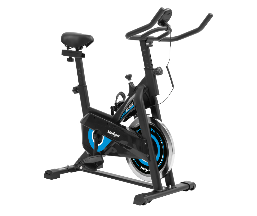 Rower stacjonarny spinningowy rowerek treningowy REBEL ACTIVE