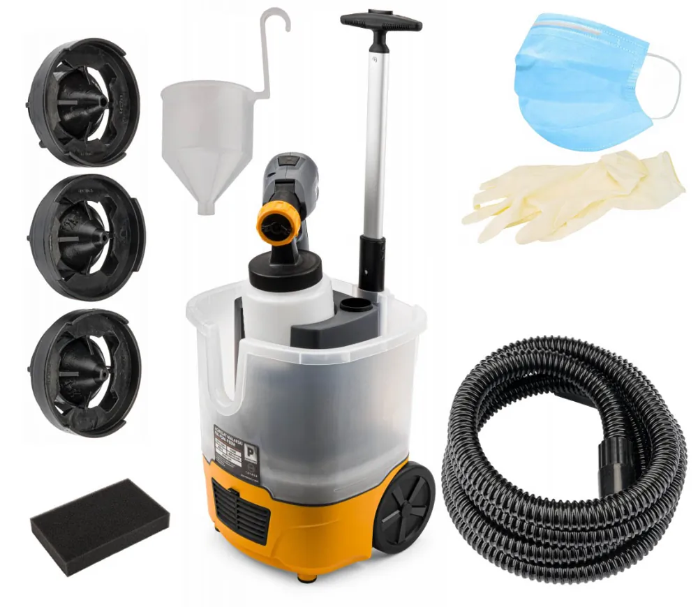 Elektryczny agregat pistolet do malowania 800ml Powermat PM-PDM-950M + 3 dysze