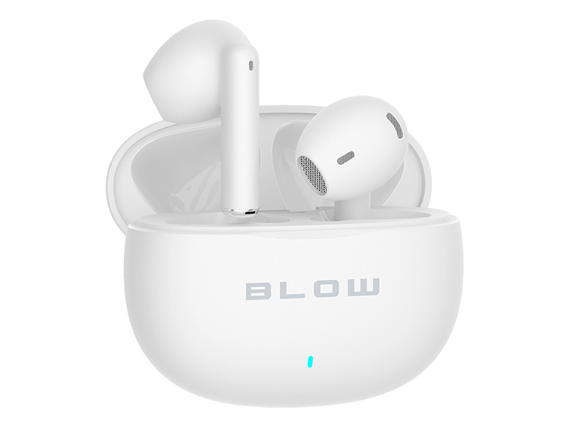 Słuchawki bezprzewodowe douszne BLOW Earbuds ENC WHITE