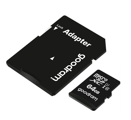Karta pamięci micro SD GOODRAM 64GB UHS-I + adapter SD
