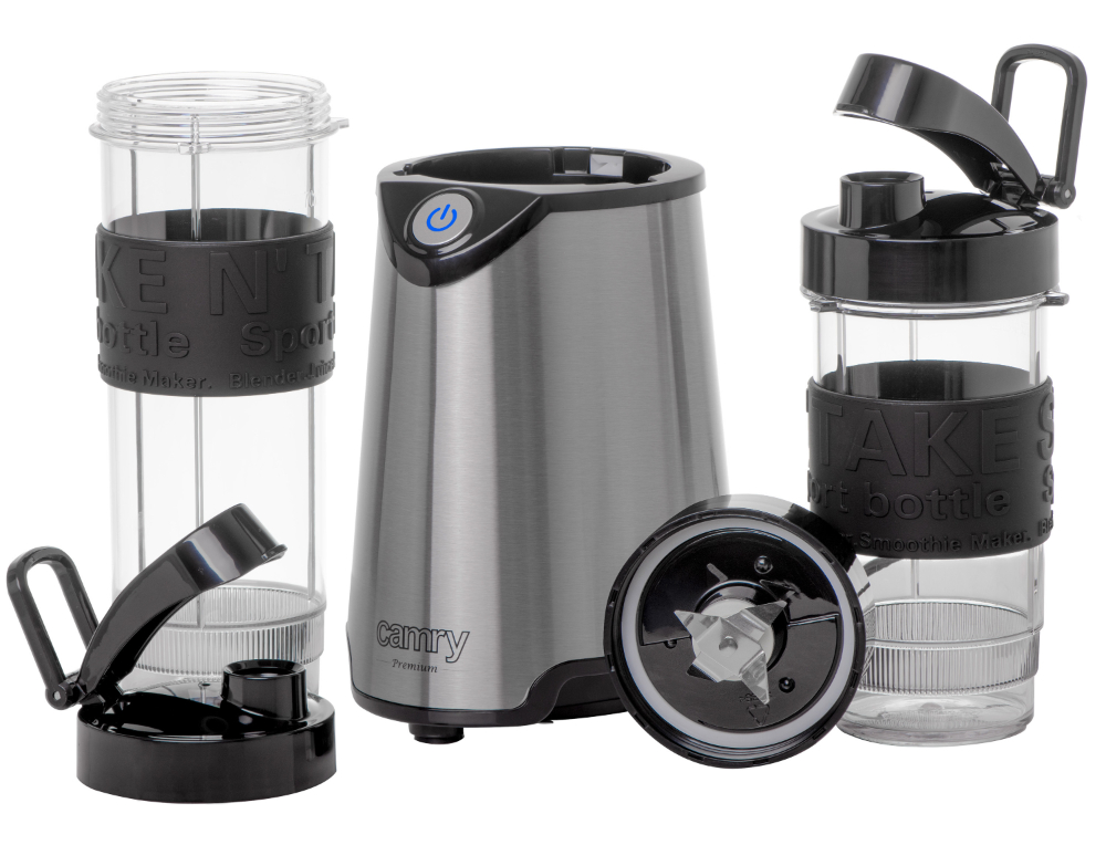 Blender personalny Camry CR 4069 inox + 2 kubki