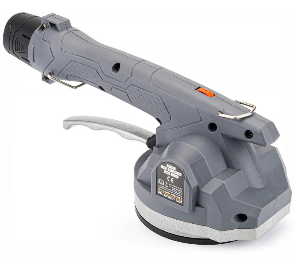 Przyssawka wibrująca do płytek akumulatorowa Powermat PM-APWDP-160T
