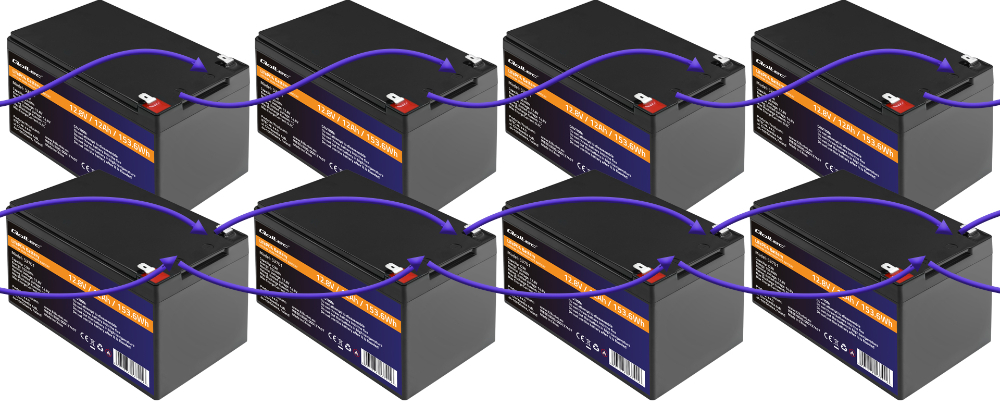 Akumulator LiFePO4 litowo-żelazowo-fosforanowy Qoltec 25.6V 100Ah 2560Wh BMS