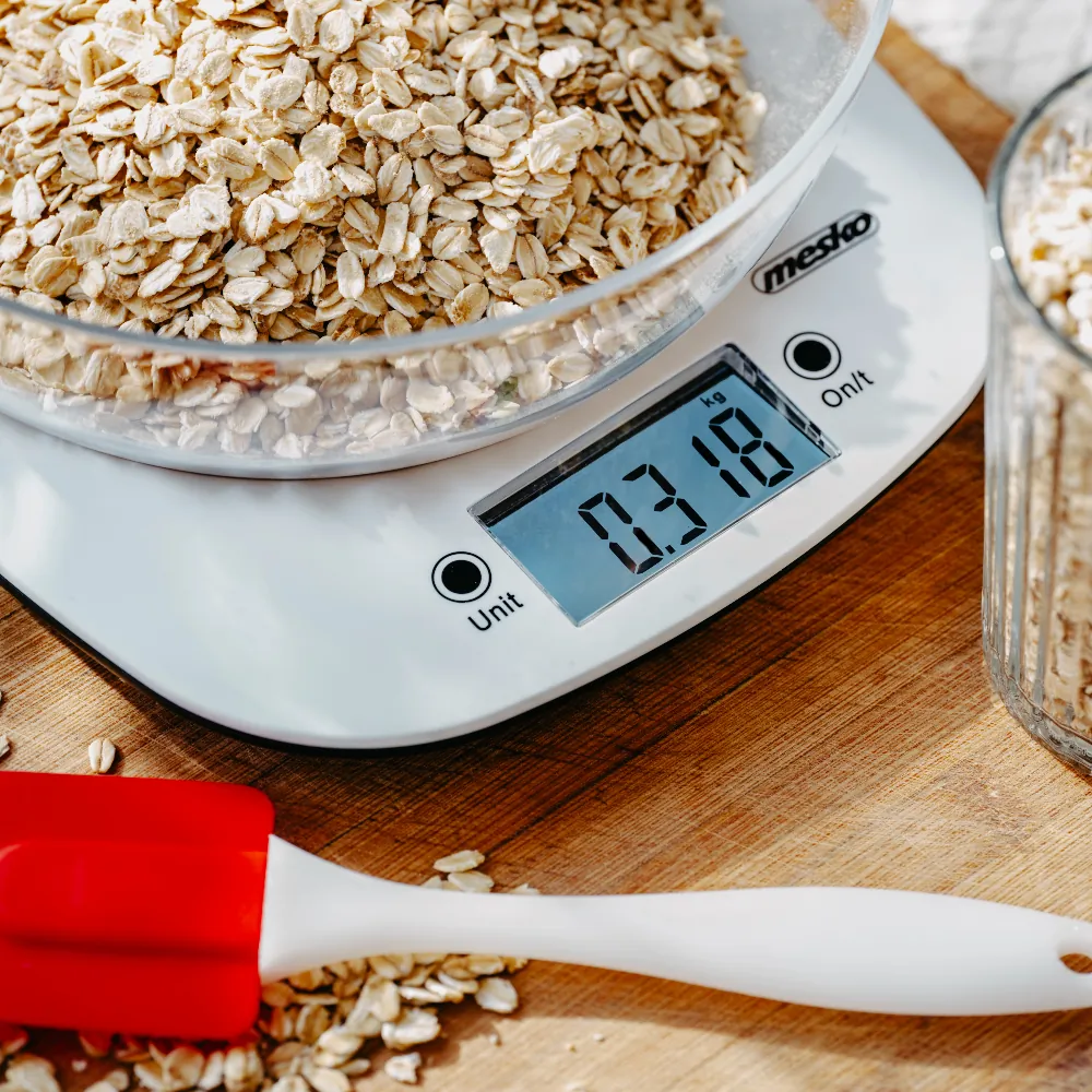 Elektroniczna waga kuchenna z misą Mesko MS 3179 - biała