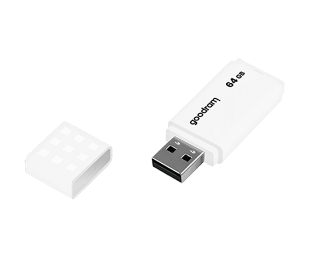Pendrive GOODRAM 64GB USB 2.0 biały