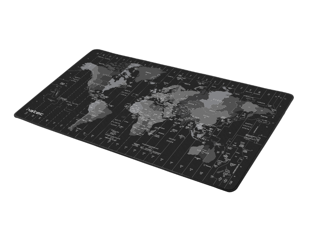 Podkładka na biurko mata mapa ziemi NATEC TIME ZONE MAP MAXI 800x400mm