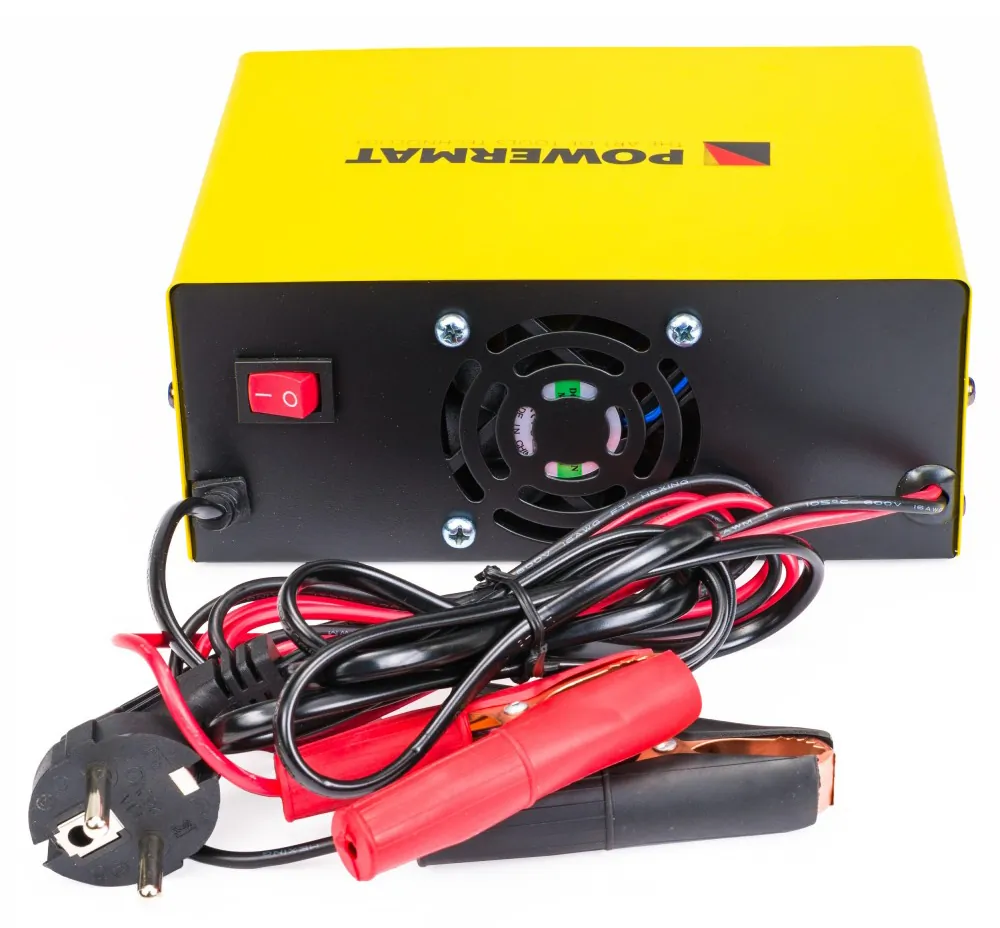 Prostownik mikroprocesorowy akumulatorowy 6V - 24V Powermat PM-PM-60B 8-etapowy LCD