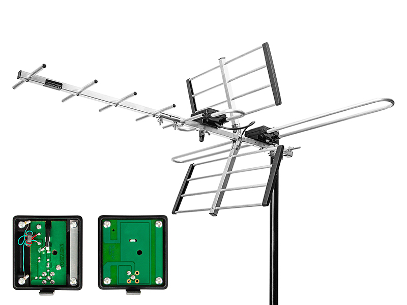 Antena DVB-T BLOW ATD32S VHF/UHF MUX8 pasywna zewnętrzna