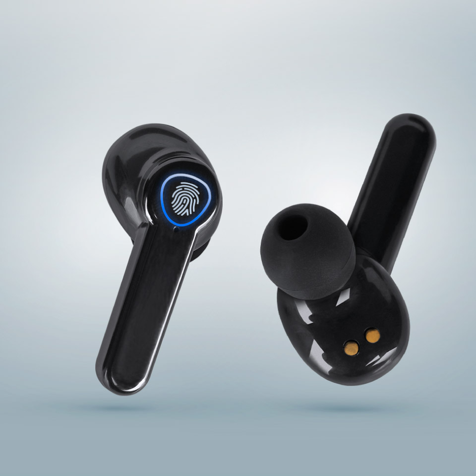 Słuchawki bezprzewodowe douszne z power bankiem Kruger&Matz M19