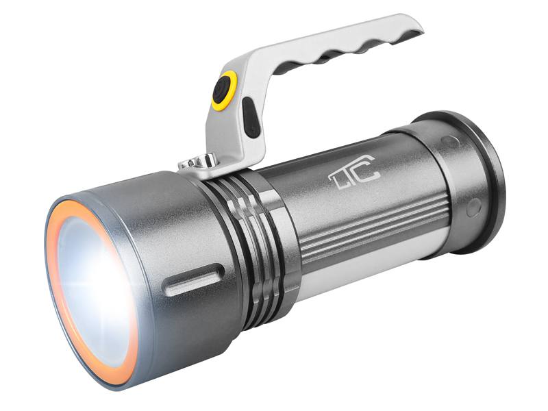 Akumulatorowa latarka ręczna LTC szperacz LED T6 aluminiowa
