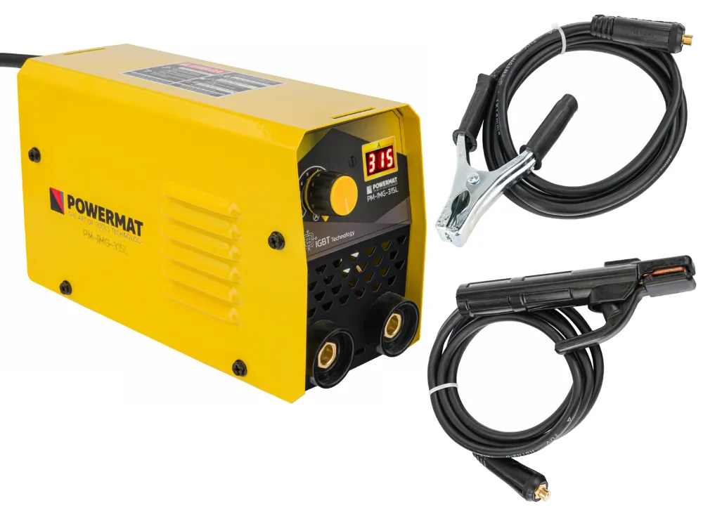 Spawarka inwertorowa MMA Powermat PM-IMG-315L zestaw