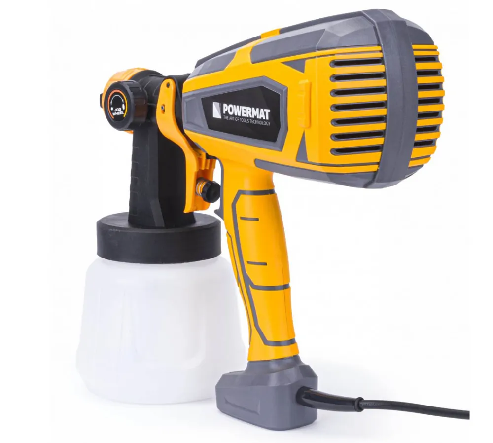 Agregat malarski pistolet do malowania 1000ml Powermat PM-PDM-600T + 4 dysze