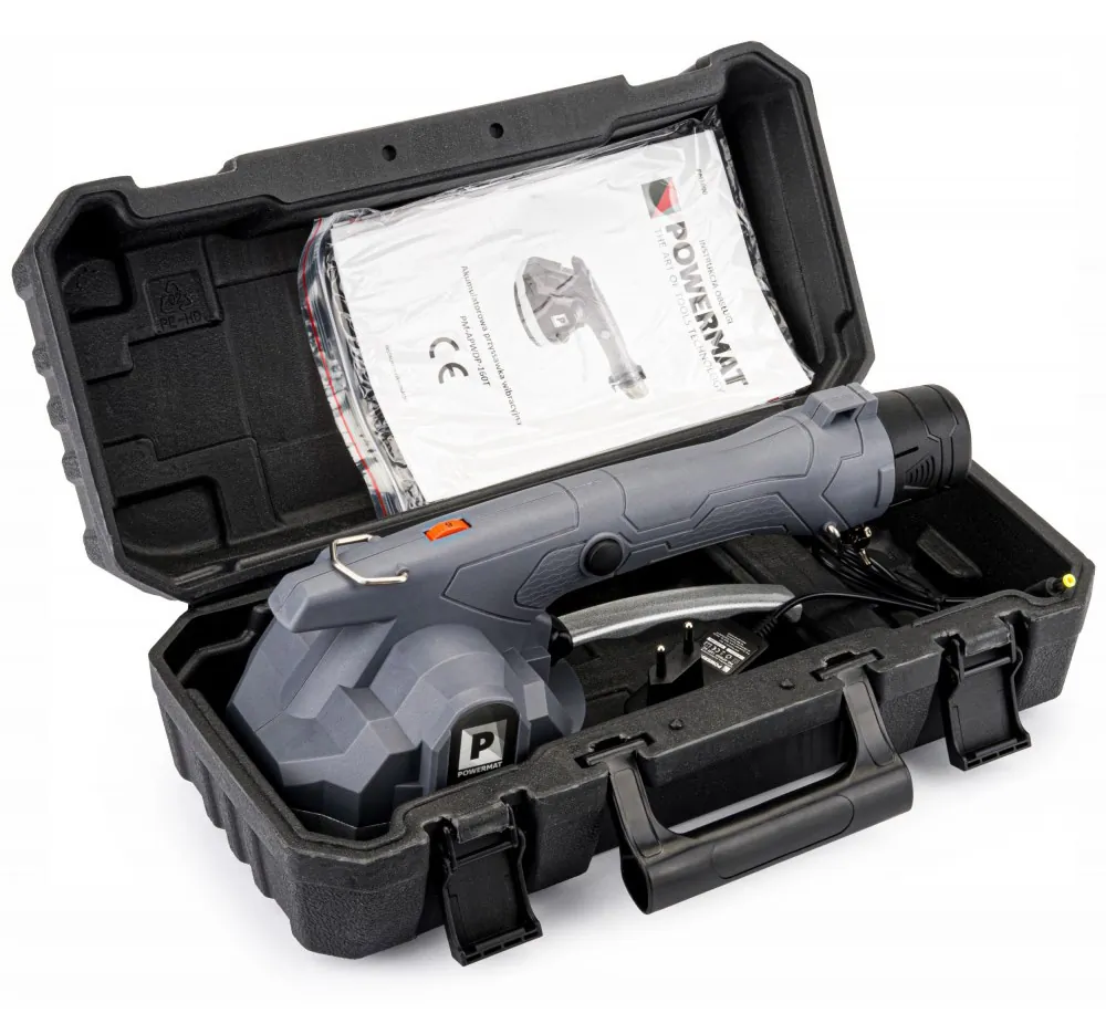 Przyssawka wibrująca do płytek akumulatorowa Powermat PM-APWDP-160T