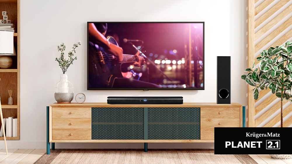 Soundbar z subwooferem Kruger&Matz Planet 2.1 Bluetooth