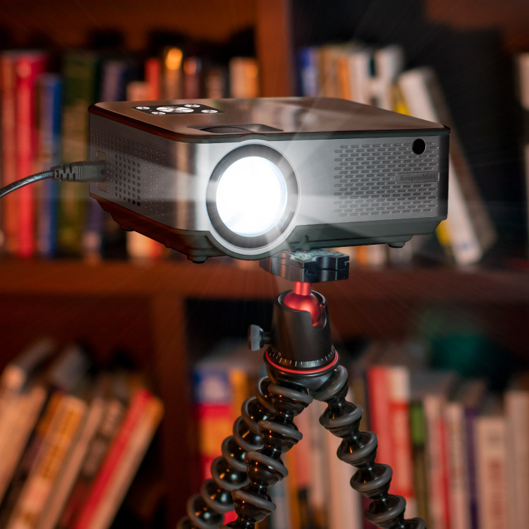 Projektor multimedialny LED rzutnik Kruger&Matz V-LED60 Wi-Fi FullHD
