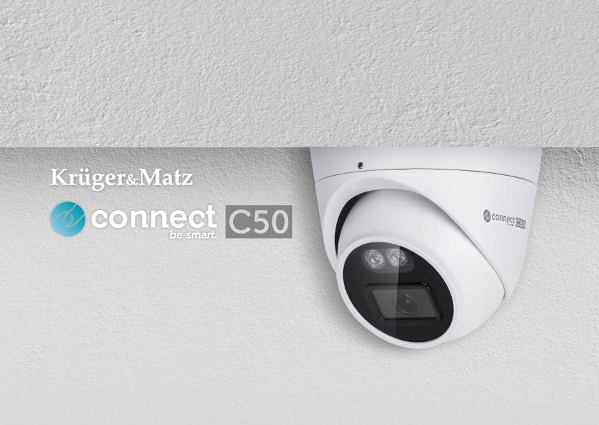 Zewnętrzna kamera Wi-Fi Kruger&Matz Connect C50 Tuya