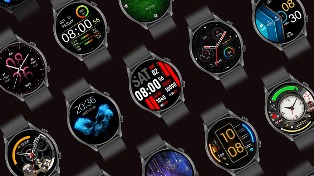 Zegarek smartwatch KIESLECT KR czarny