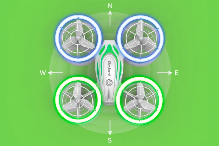 Dron Rebel SPARROW 6-osiowy żyroskop akrobacje