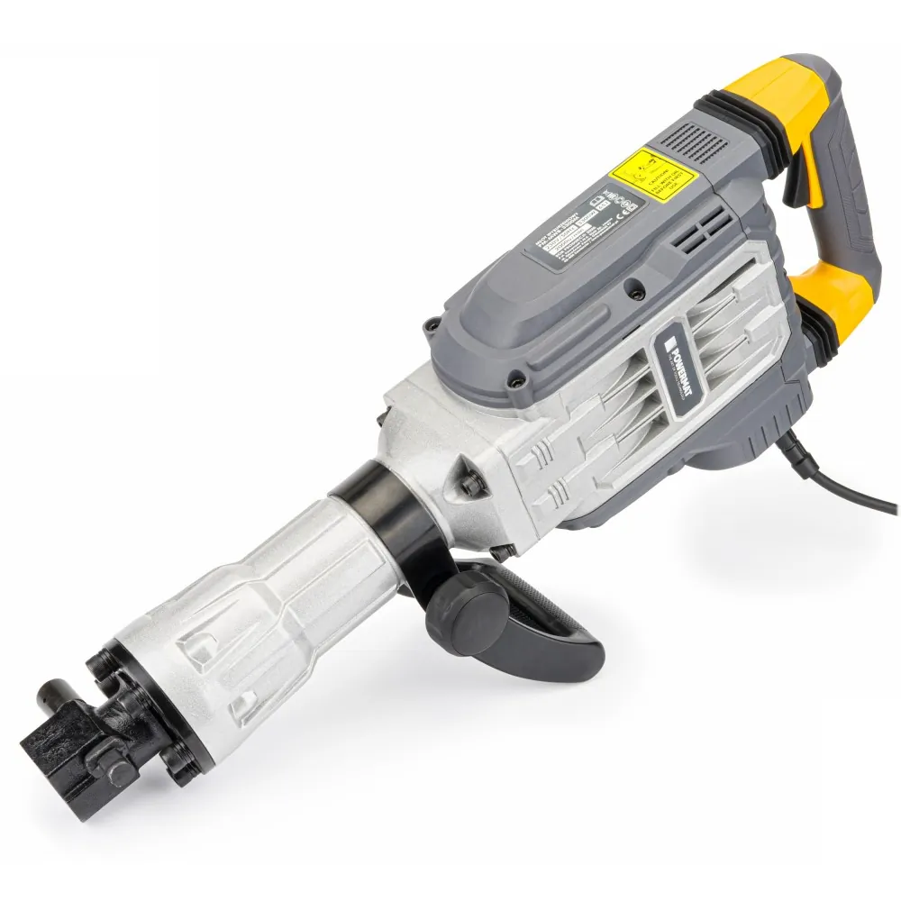 Młot udarowy wyburzeniowy SDS-HEX 3300W Powermat PM-MWB-3300M + walizka na kółkach