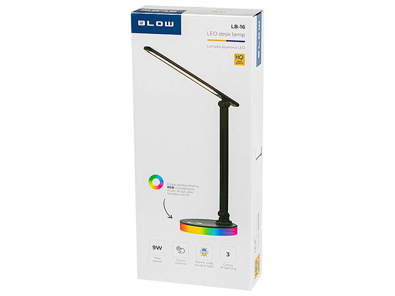 Lampka biurkowa LED BLOW LB-16 RGB