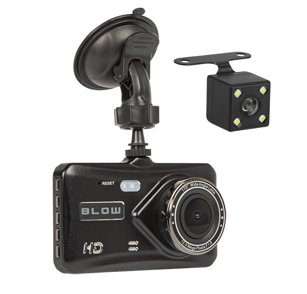 Rejestrator samochodowy z kamerą cofania BLOW F800 BLACKBOX DVR
