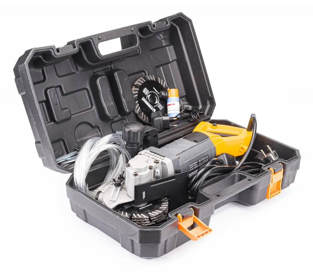 Bruzdownica elektryczna z laserem Powermat PM-BE-3000M + walizka