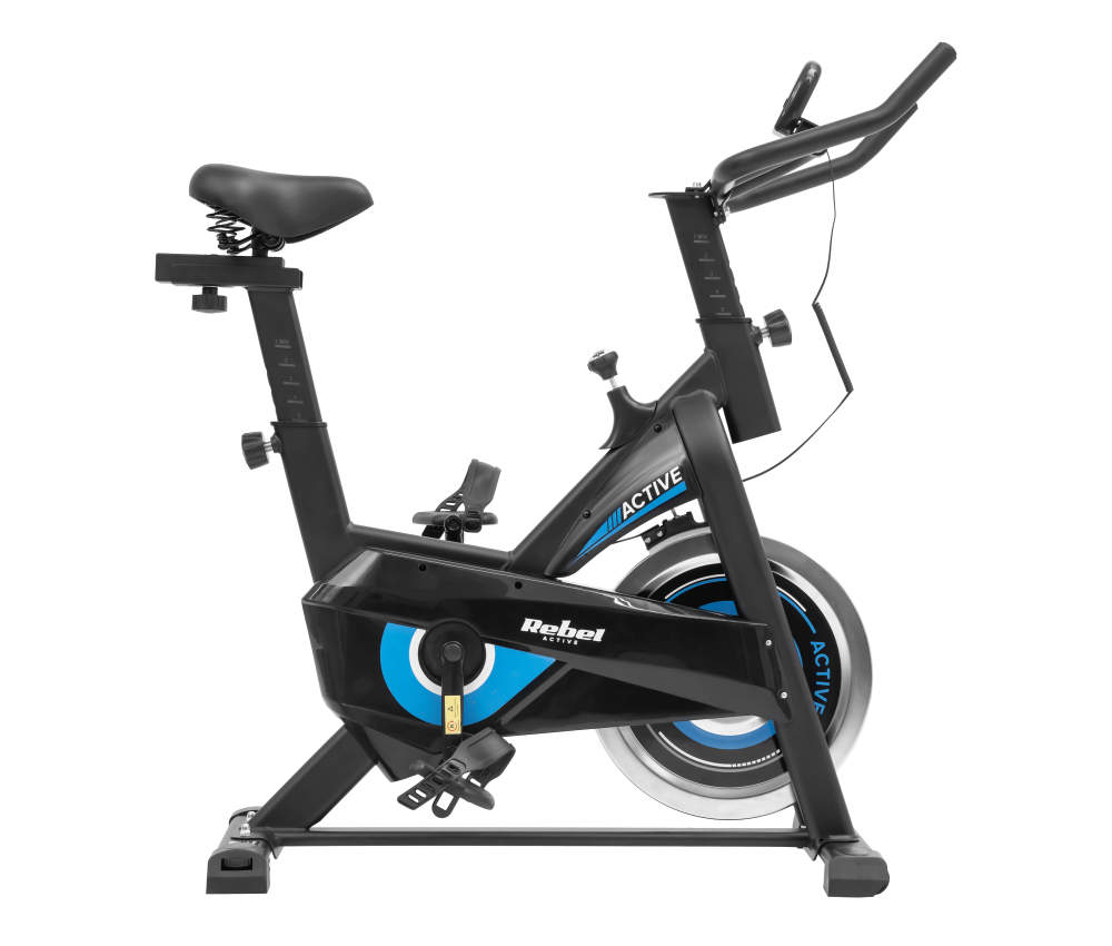 Rower stacjonarny spinningowy rowerek treningowy REBEL ACTIVE