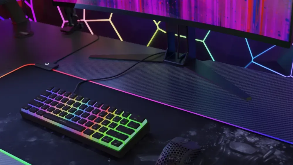 Bezprzewodowa klawiatura gamingowa mechaniczna Genesis THOR 660 podświetlana RGB