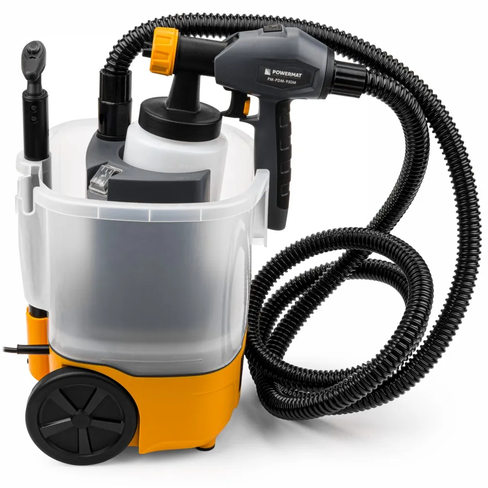 Elektryczny agregat pistolet do malowania 800ml Powermat PM-PDM-950M + 3 dysze