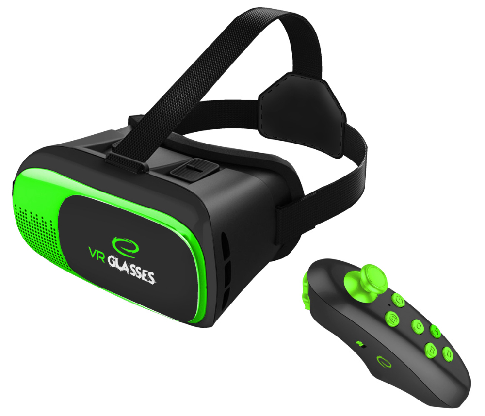 Okulary VR 3D gogle z kontrolerem BT Esperanza APOCALYPSE dla smartfonów 3,5" - 6"