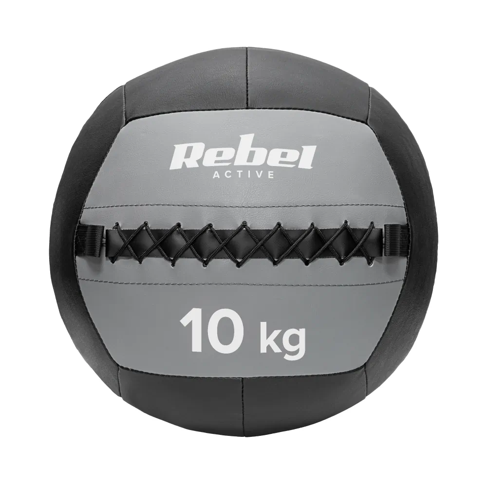 Piłka lekarska do ćwiczeń 10 kg REBEL ACTIVE