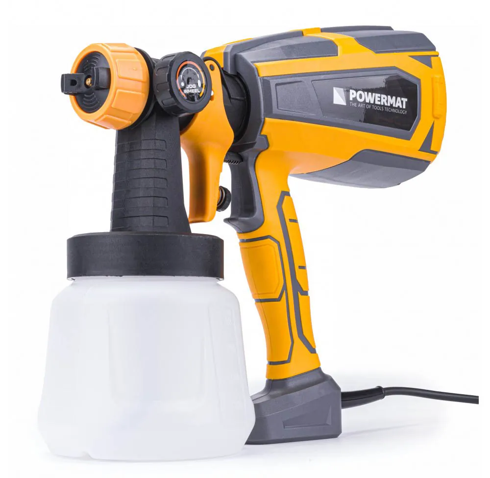 Agregat malarski pistolet do malowania 1000ml Powermat PM-PDM-600T + 4 dysze
