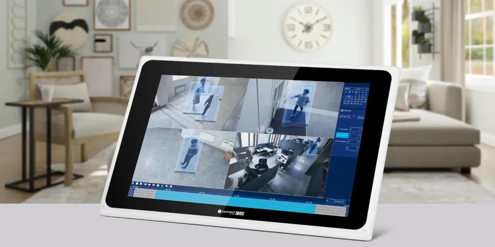 Zestaw do monitoringu WiFi Kruger&Matz Connect C210 Tuya 4x kamera IP zewnętrzna + rejestrator