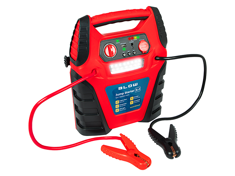 Jump starter BLOW urządzenie rozruchowe z kompresorem 5w1