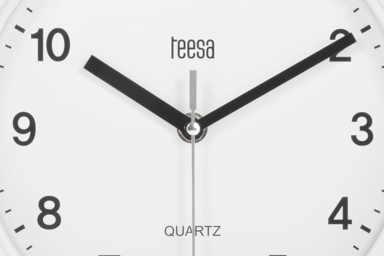 Zegar ścienny Teesa 20 cm - biały