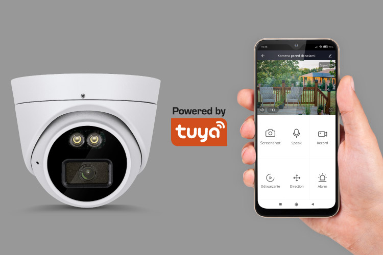 Zewnętrzna kamera Wi-Fi Kruger&Matz Connect C50 Tuya