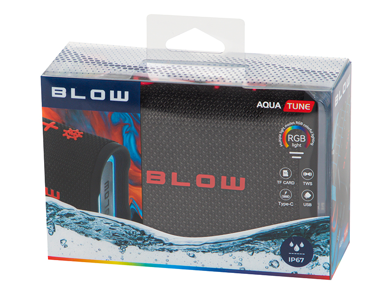 Głośnik bezprzewodowy Bluetooth Blow AQUA TUNE IP67