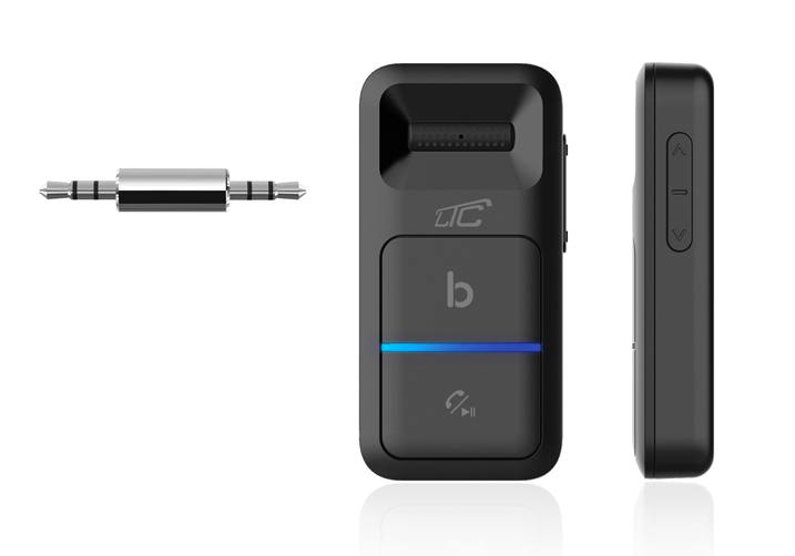 Odbiornik dźwięku Bluetooth 5.3 do AUX LTC z mikrofonem