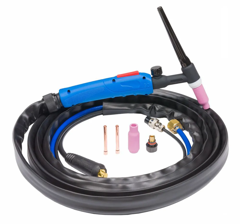Przewód spawalniczy uchwyt TIG Powermat TIG-17V-16 konektor 16/25