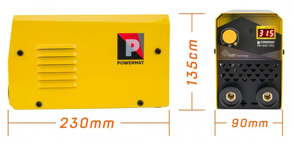 Spawarka inwertorowa MMA Powermat PM-IMG-315L zestaw